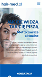 Mobile Screenshot of hair-med.pl